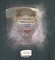 Black Woman T-shirt by h.m. Peavy No.6