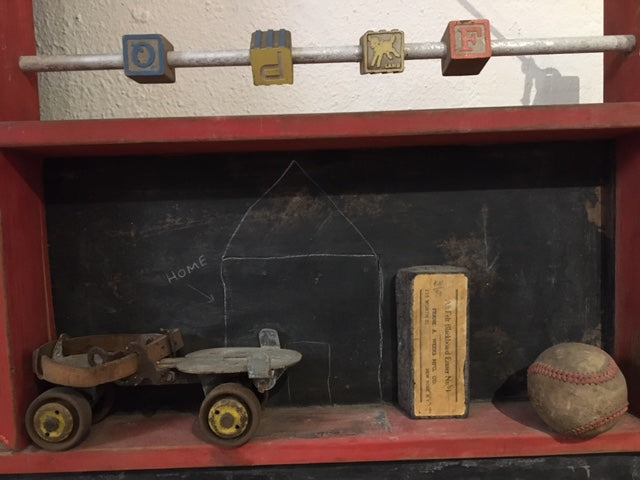 h.m. Peavy - Schoolhouse Assemblage & Construction 1984