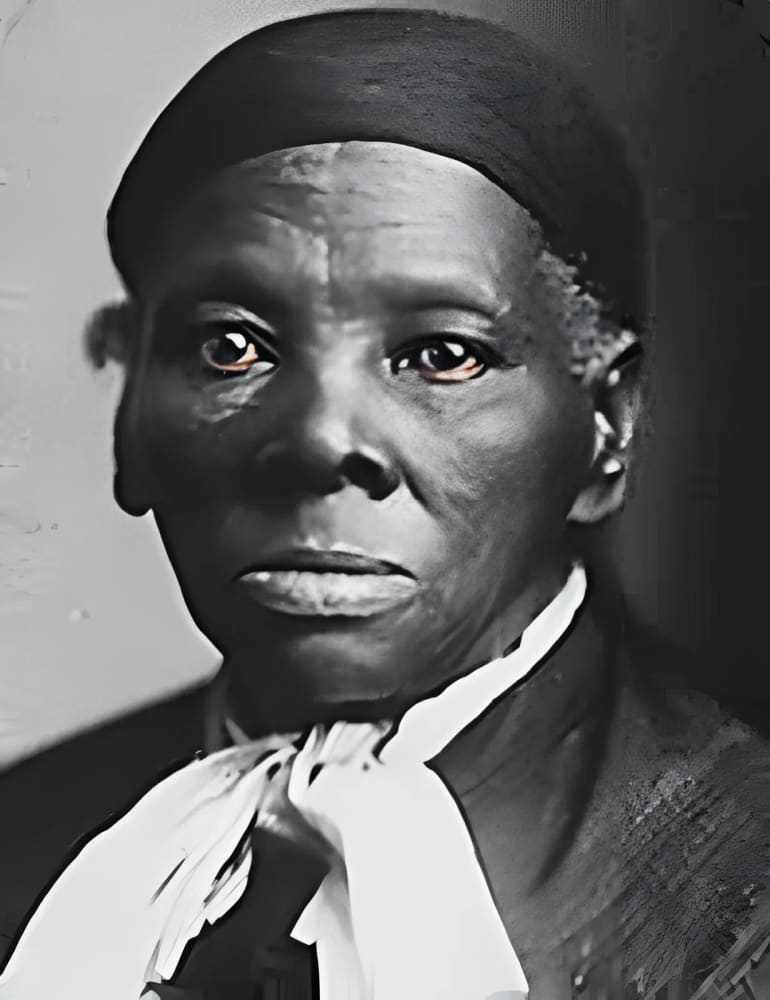 Harriet Tubman T-shirt by h.m. Peavy - Re - psychles Vintage Shop & Art Gallery