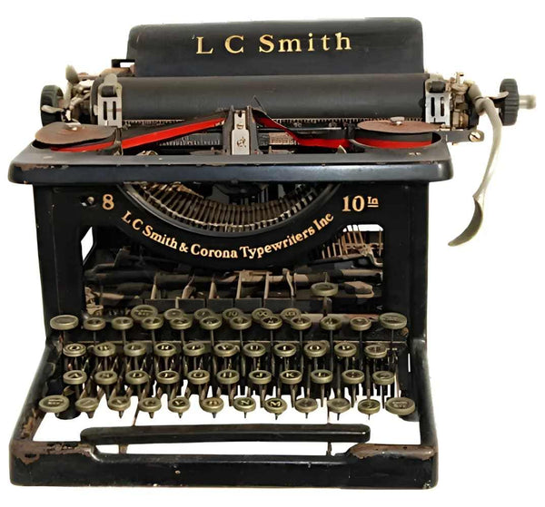L.C. Smith Typewriter T-shirt by h.m. Peavy