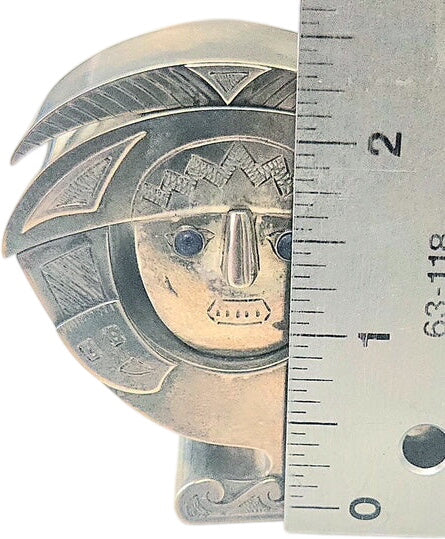 Peruvian Silver Keepsake Box