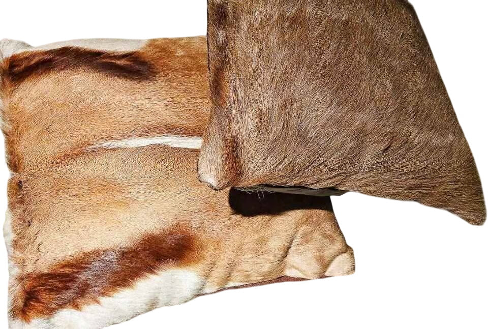 African Antelope Hand Made Pillow Covers