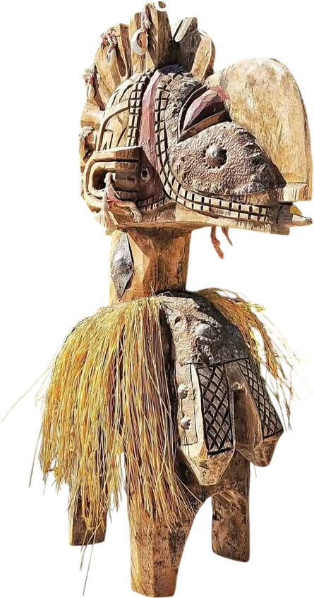 African West Guinea Baga Nimba Shoulder Masquerade