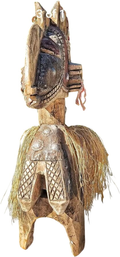 African West Guinea Baga Nimba Shoulder Masquerade