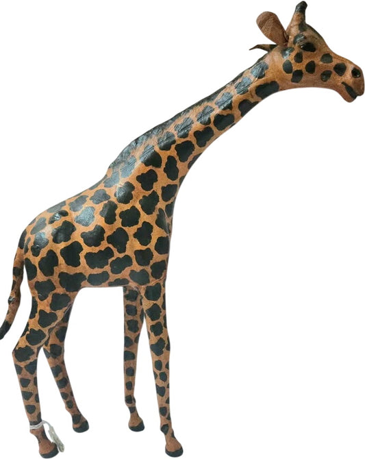 Giraffe model on a white background