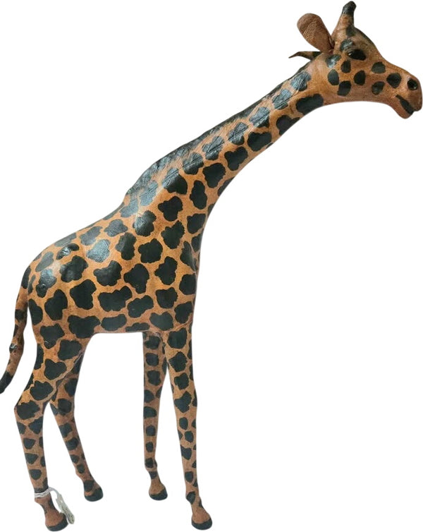 Giraffe model on a white background