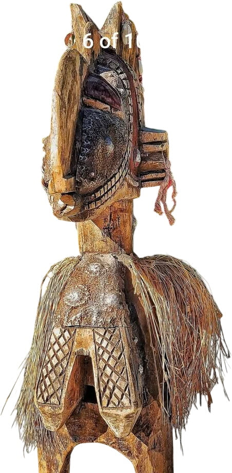 African West Guinea Baga Nimba Shoulder Masquerade