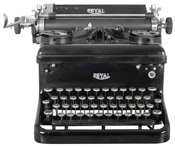 Royal Typewriter T-shirt by h.m. Peavy